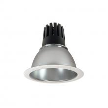 Nora NC3-61L335FDMPW - 6" Sapphire III Round Open Reflector, 2500lm, 3500K, Flood Optic, Diffused Clear Reflector/Matte