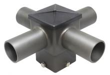 Westgate MFG C1 PSS4Q90HTZ - SQUARE (QUAD) HORIZONTAL TENON, 4", 90° - BRONZE