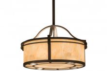 Meyda Yellow 160604 - 24"W Sargent Pendant