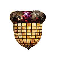Meyda Tiffany 101787 - 12"W Greenbriar Oak Wall Sconce