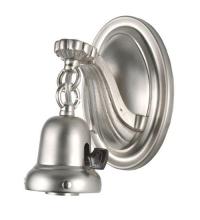 Meyda Tiffany 103946 - 7"H 1 LT BRUSHED NICKEL WALL SCONCE