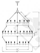  SCH-SUL-3-M-Cus - Sullivan Triple Tier Medium CUSTOM