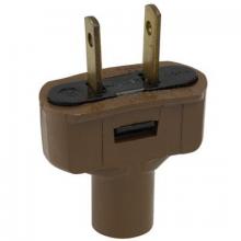 WN Sherbinin 30011 - BROWN ATTACHMENT PLUG W/TERM SCREWS 18/2 SVT 