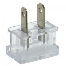 WN Sherbinin 30087 - CLEAR POLARIZED CLAMP-ON PLUG FOR SPT-2 WIRE