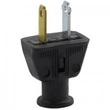 WN Sherbinin 30411 - BLACK RUBBER PLUG 2 PIECES SCREW TERM W/POLAR