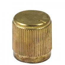 WN Sherbinin 30585 - BRASS PLATED PLASTIC KNOB FOR 30584
