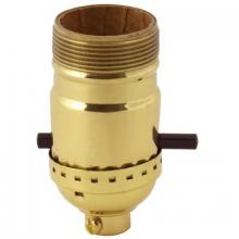 WN Sherbinin 30641 - BRASS P & L PUSH-THRU UNO SOCKET
