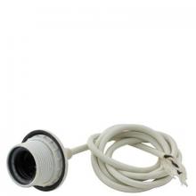 WN Sherbinin 31000 - WHITE PENDANT SET WIRED 4' CORD STD SKT T