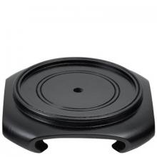 WN Sherbinin 40610 - 4 3/4" EBONY FINISH WOOD BASE