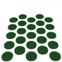 WN Sherbinin 41040 - 3/4" DIA FELT DOTS SELF ADHESIVE ON A ROL
