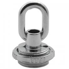 WN Sherbinin 50145 - VAC CHROME SCREW COL LOOP W/RING TAP 1/4 IP F