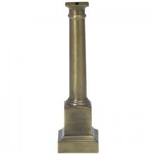 WN Sherbinin 50828 - ANTIQUE FINISH CAST LAMP 13 1/2"HT 1 3/4&