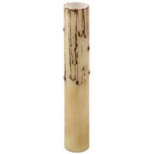 WN Sherbinin 50891 - BEES WAX CANDLE COVER 6"CANDELABRA CREAM 
