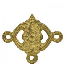 WN Sherbinin 53976 - 3 WAY CAST BRASS CHAIN CONNECTOR 2 1/4" L