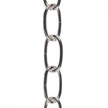 WN Sherbinin 54152 - CHAIN 8 GAUGE CHROME FINISH 1 YD