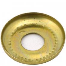 WN Sherbinin 54241 - BEADED CHECK RING 1/8 IP BR  PLATED & LACQ.