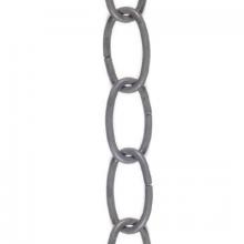 WN Sherbinin 54802 - PEWTER FINISH 8 GAUGE FIXTURE CHAIN 1 YARD