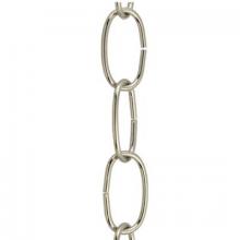 WN Sherbinin 54825 - NICKEL PLATED 11 GAUGE FIXTURE CHAIN 1 1/2