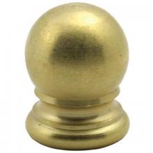 WN Sherbinin 55002 - BRASS KNOB, 3/4" TAP 1/8IP