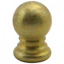 WN Sherbinin 55009 - 1" BRASS KNOB, TAP 1/8IP
