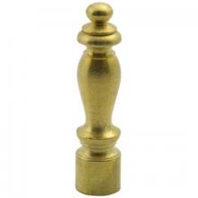 WN Sherbinin 55016 - 2" BRASS FINIAL TAP 1/4-27
