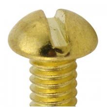 WN Sherbinin 55112 - BRASS PLATED SCREW 3/16" X 8/32