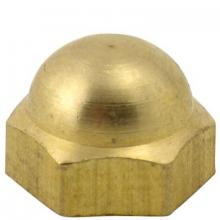 WN Sherbinin 55204 - BRASS HEX CAPNUT, TAP 8/32 F