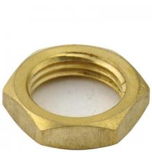 WN Sherbinin 55208 - BRASS HEAVY LOCKNUT, TAP 1/8 IP
