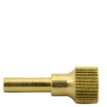 WN Sherbinin 55225 - 1" TURN KNURLED BRASS KEY, 4/36
