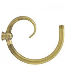 WN Sherbinin 55361 - RAW BRASS C ARM 4 3/8" L X 3 1/2" HT.