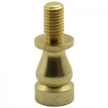 WN Sherbinin 55509 - 1/2" BURNISHED & LACQ BRASS RISERS