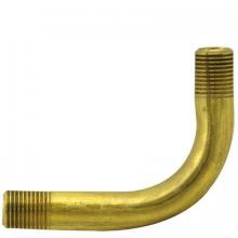 WN Sherbinin 55720 - BENT ARM UNFIN BRASS 2"LONG X 1 1/2"W