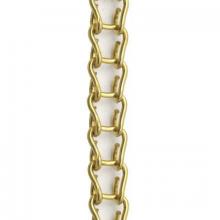 WN Sherbinin 56190 - 8 LADDER CHAIN BRASS BY THE FOOT