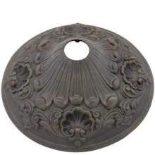 WN Sherbinin 56319 - ANT CAST BR CANOPY 6 1/4"DIA 2 11/16"