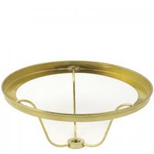 WN Sherbinin 56471 - 7" BRASS RING SHADE HOLDER