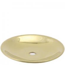 WN Sherbinin 56835 - 4 1/8" CANDLE PLATE BRASS POLISHED NO LAC