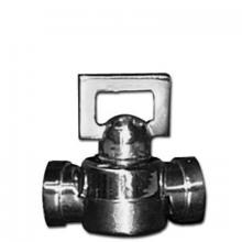 WN Sherbinin 56909 - POLISHED & LACQ CAST BRASS SWIVEL JOINT 1 1/4