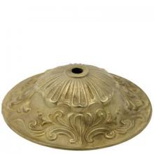 WN Sherbinin 56965 - CAST BRASS CANOPY 5 1/2" DIA 1/8IP CENTER