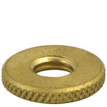 WN Sherbinin 57303 - BRASS LOCKNUT 9/16" DIA TAP 1/4-27 3/32&#