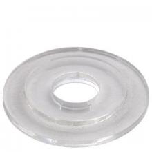 WN Sherbinin 57362 - CLEAR PLASTIC WASHER W/LIP SLIPS 1/8 IP