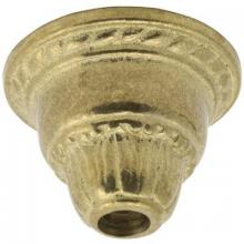 WN Sherbinin 58130 - CAST BRASS CANDLECUP 1 7/8" OD