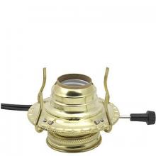 WN Sherbinin 70174 - WIRED BURNER BLACK CORD WIRED FROM SIDE