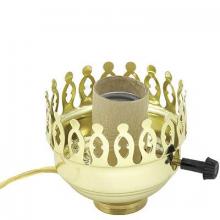 WN Sherbinin 70282 - CLEAR GOLD CORD BRASS 3" GALLERY W/ #2 AD