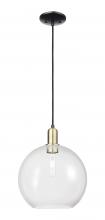 Innovations Lighting 716-1P-BAB-G122-12 - Athens - 1 Light - 12 inch - Black Antique Brass - Cord hung - Mini Pendant