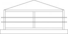 Arroyo Craftsman BEC-15WO-BK - 15" bexley column mount