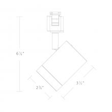 WAC Integrator Tier 1 H-7012-CS-BK - Ocularc 7012 - 5CCT Track Luminaire