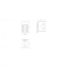 WAC Integrator Tier 1 LED-T-RBOX4-WT - InvisiLED® 8ft Recessed Mounted Mud-In Channel Wiring Box