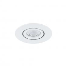 WAC Integrator Tier 1 R2BRA-NCS-WT - Ocular 2.0 5CCT Round Adjustable Trim and Remodel Housing with New Construction Frame-In Kit and D